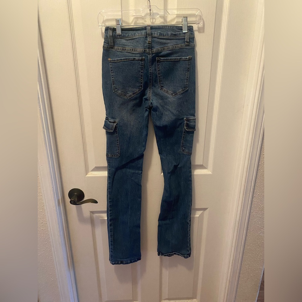 Vanilla Star Blue Straight Leg Jeans